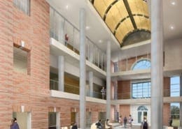 UNT Science Building Interior Rendering