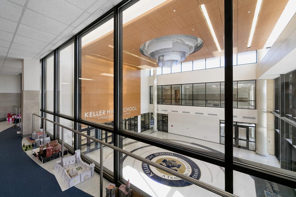 Keller HS Foyer View