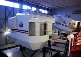 American Airlines flight simulators exterior