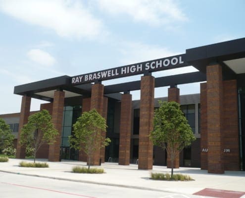 Braswell High School in Aubrey, TX - Exterior