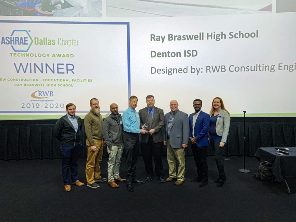 RWB Consulting Engineers wins ASHRAE Dallas Technology Award