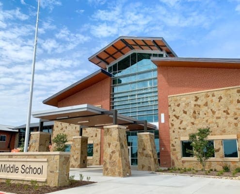 Marine Creek Middle School - Building Exterior