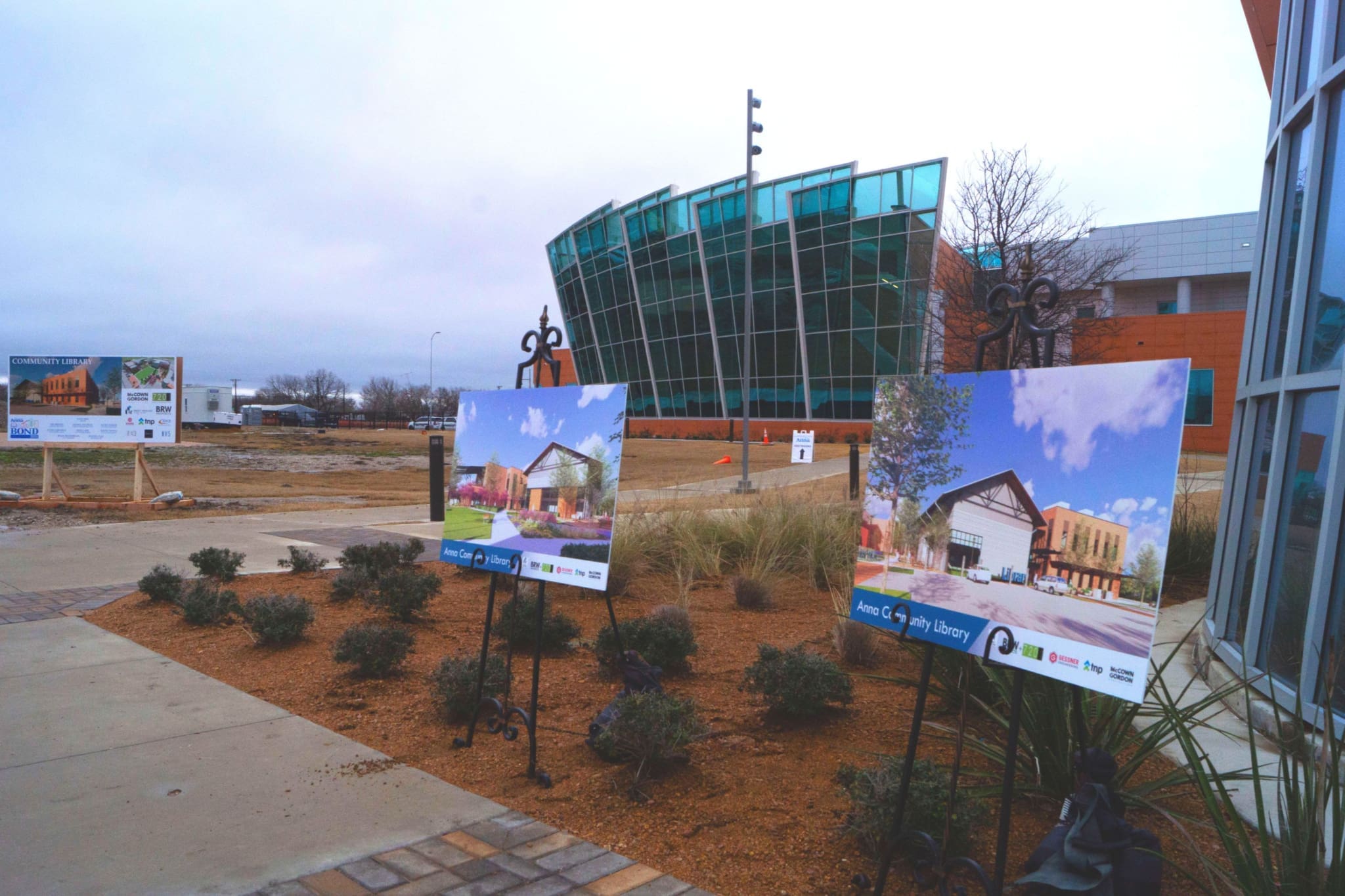 The City of Anna Celebrates the Groundbreaking on the Community Library & Plaza