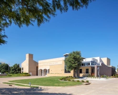 Exterior of City of Allen Central Fire Station