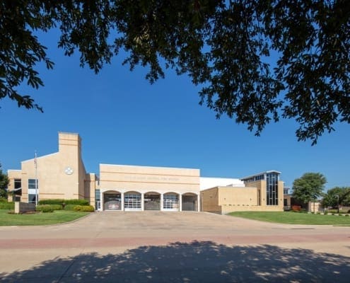 City of Allen Central Fire Station Facade