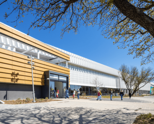 Frisco Library Exterior Entrance