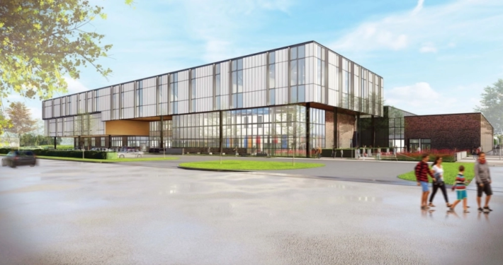 Lake Highlands Middle School Rendering