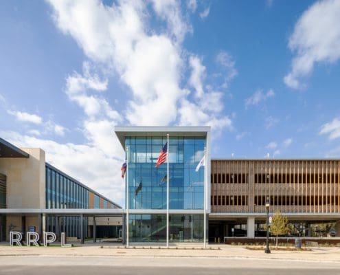 Round Rock Public Library Exterior Facade