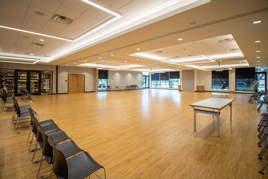 Richardson Senior Center Multipurpose room